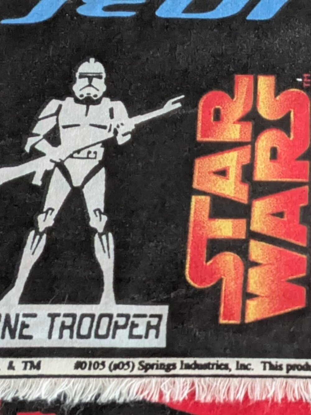 Star Wars Clone Trooper Fabric - 45" Wide x 35" Long - New Unused